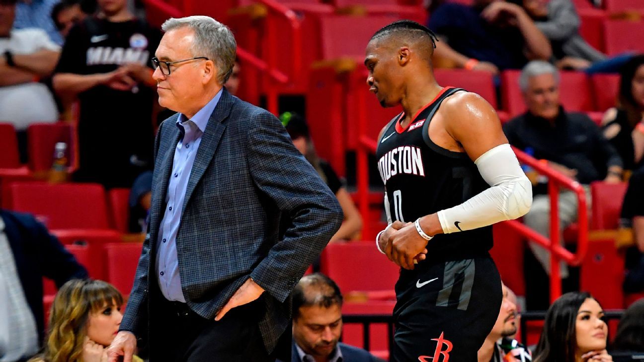 Rockets notebook: Russell Westbrook, Austin Rivers participate in