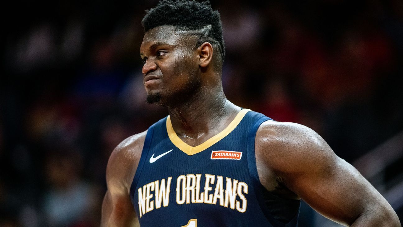 Zion Williamson Undergoes Knee Surgery Out 6 8 Weeks