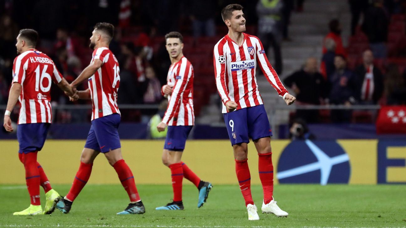 Atlético Madrid Vs Bayer Leverkusen Resumen De Juego 22 Octubre 2019 Espn 