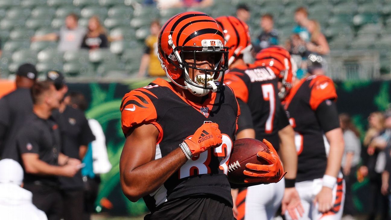 NFL DFS picks: Tyler Boyd's chance to shine in Week 8 lineups - ESPN