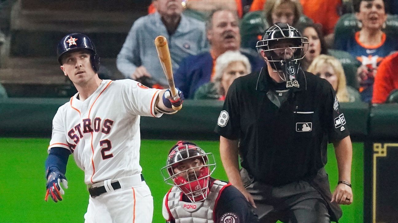 World Series Game 2: Strasburg stars as Nats rout Astros 12-3 for