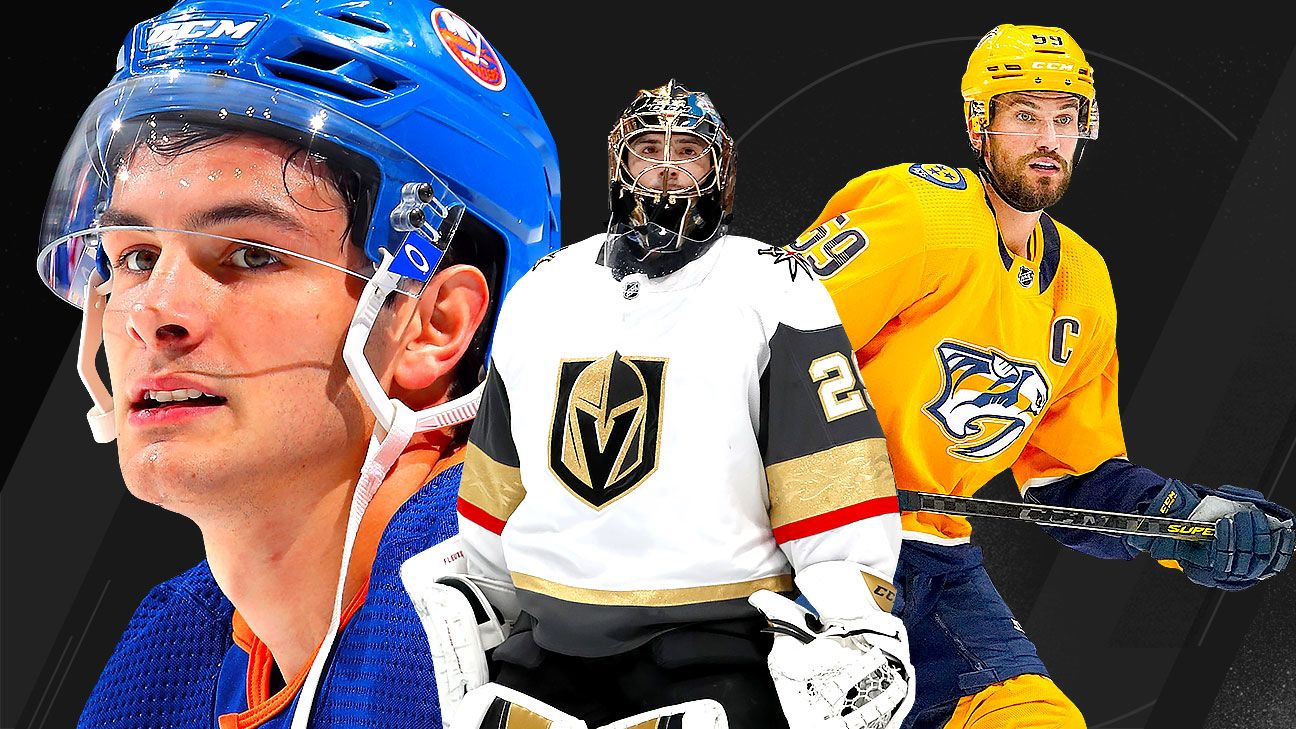 NHL Power Rankings - 1-32 poll, one word describing each team - ESPN