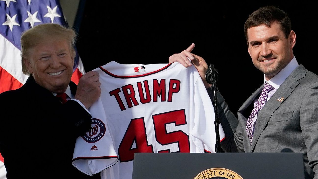 Trump hosts World Series champions Washington Nationals to White House -  WINK News