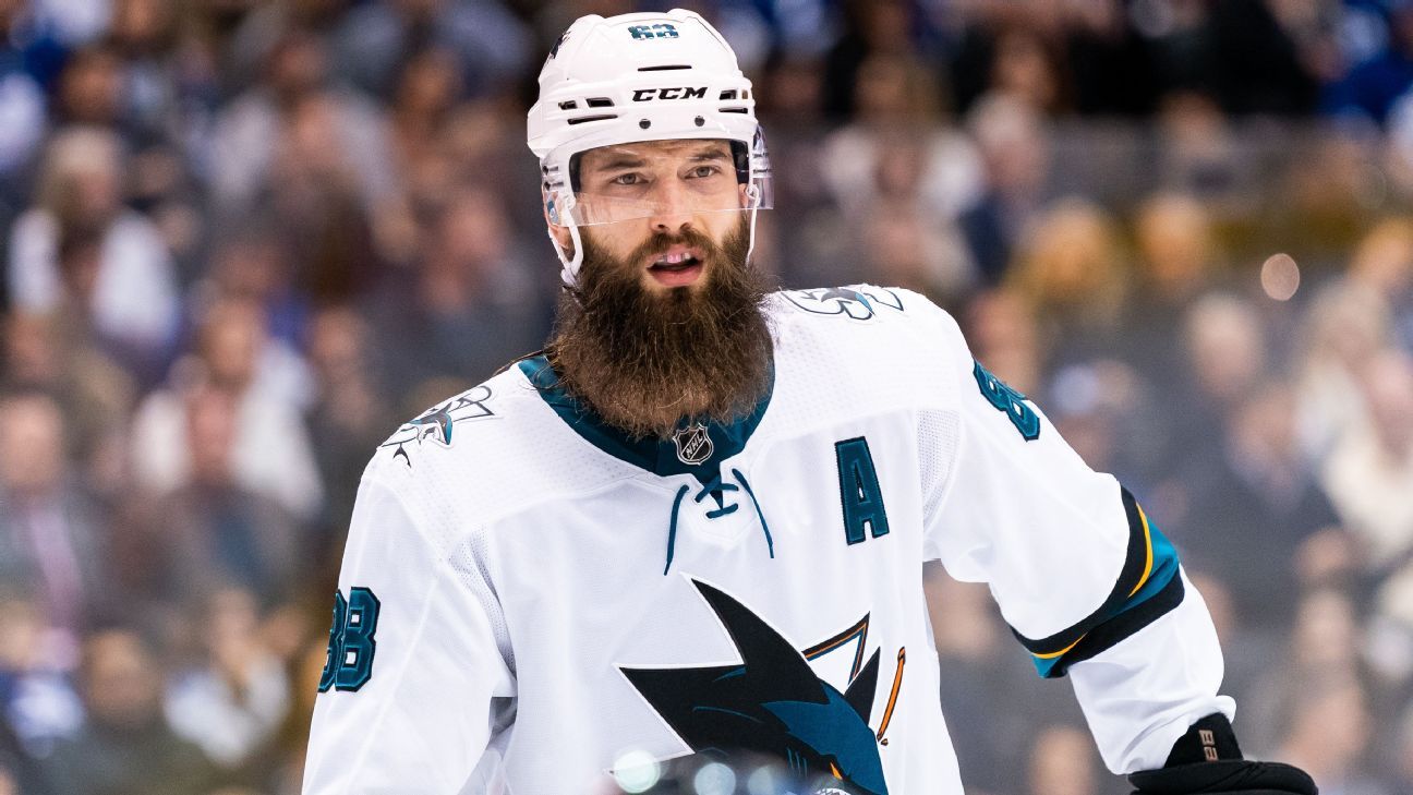 Brent Burns' beard takes over the Stanley Cup playoffs. Are Sharks the  hairiest team? – The Mercury News