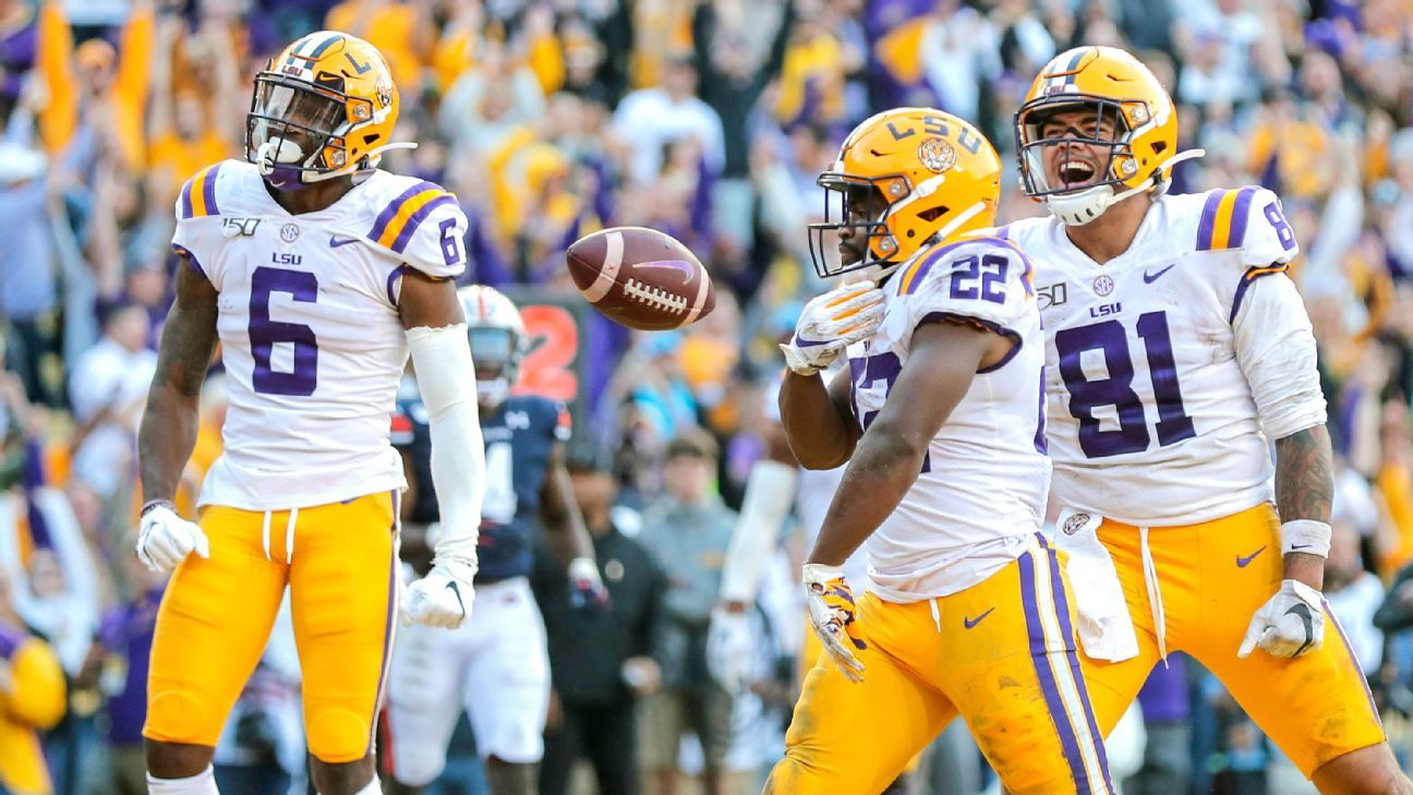 'It's a good time, man': Loving life on the bayou with LSU's new, high-powered offense