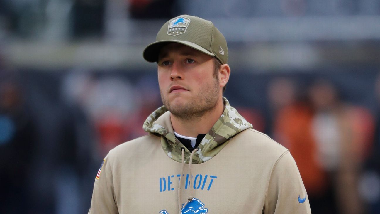 Lions listening offer of Matthew Stafford