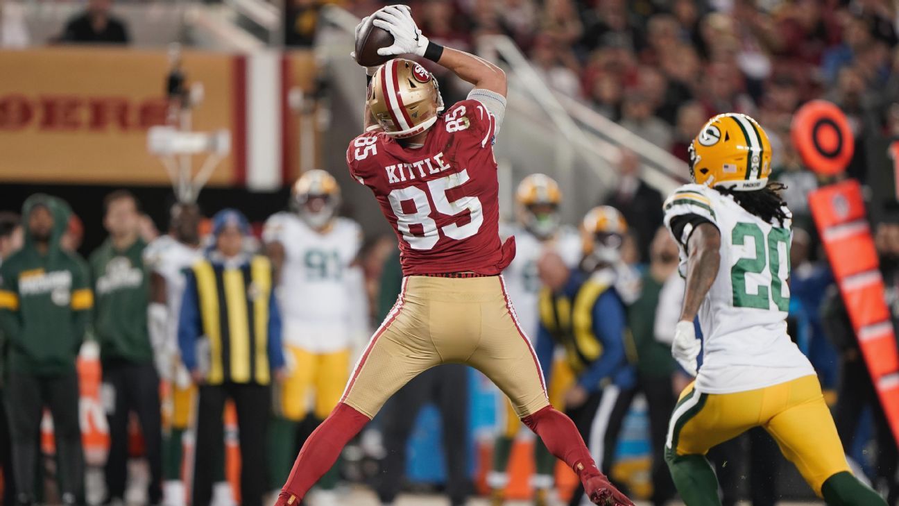 George Kittle: The 49ers Star Tight End in the Making with a WWE-sized  Persona