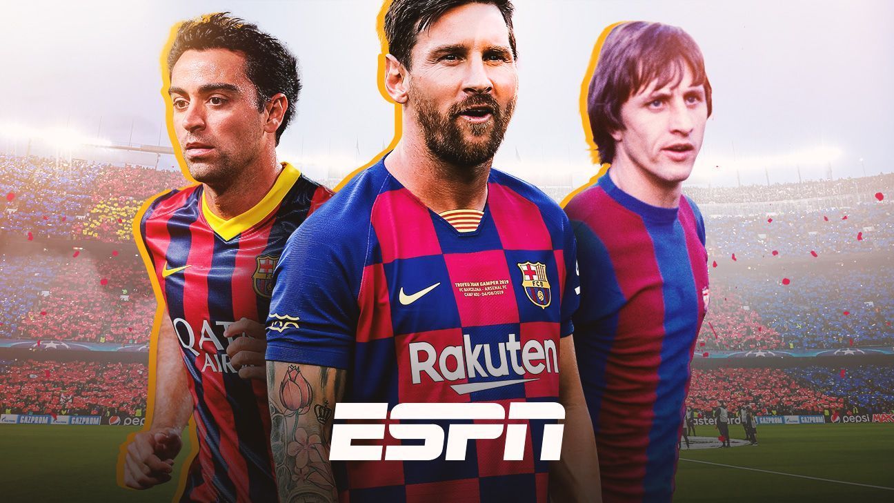 Once jugadores importantes del Barcelona en 120 años - ESPN