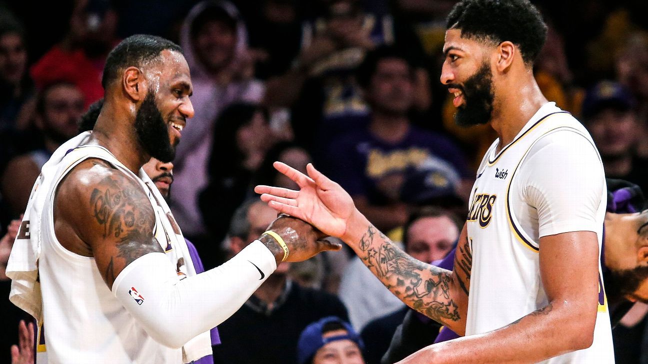 lebron and ad ring