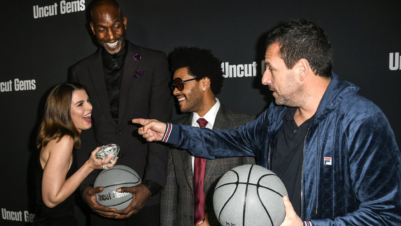 Adam Sandler is amazing in 'Uncut Gems' with Kevin Garnett