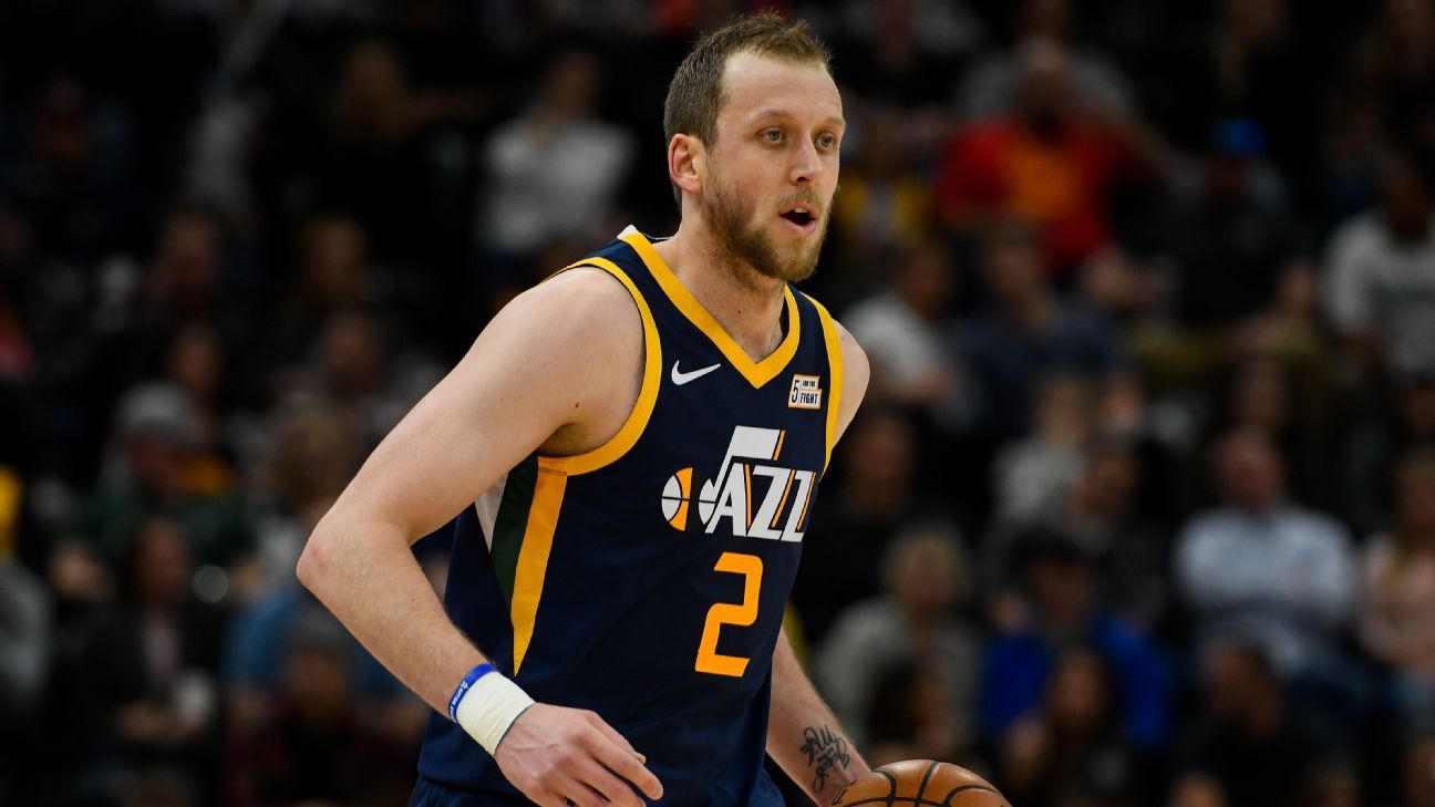 Boomers' Joe Ingles may have played his final game for the Utah Jazz after  suffering an ACL injury - ABC News