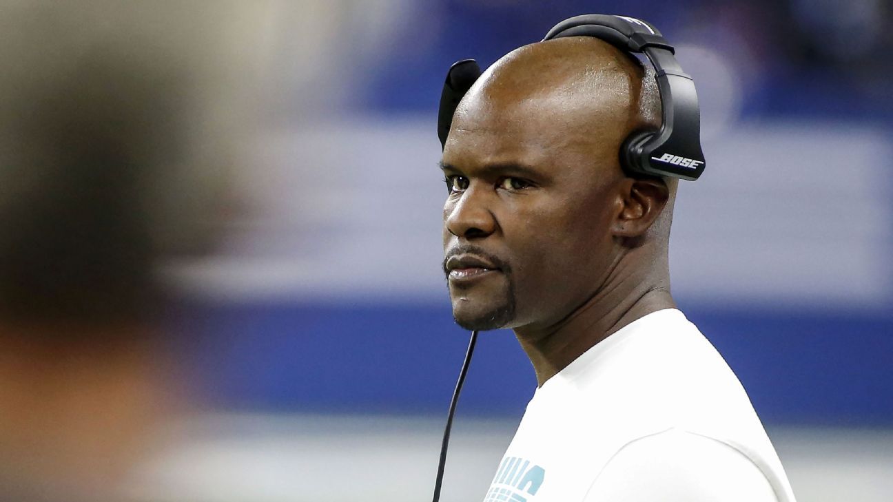 Former Miami Dolphins coach Brian Flores joins Pittsburgh Steelers as defensive ..