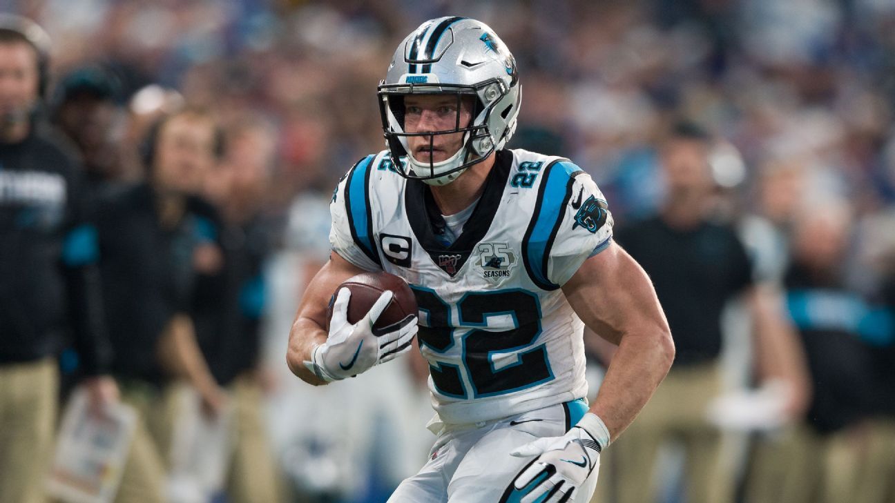 Christian McCaffrey named NFL Fantasy Player of the Year