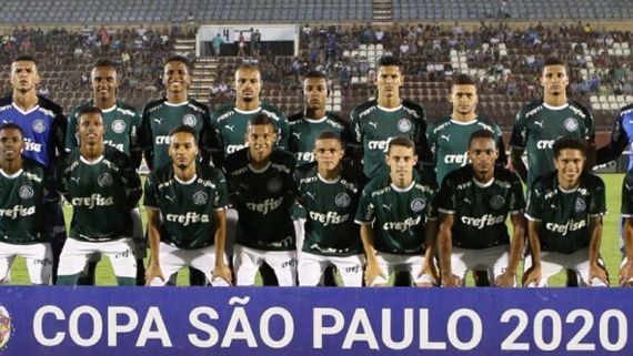 Jogador do Palmeiras explica comemoração após gol da virada na estreia da Copinha