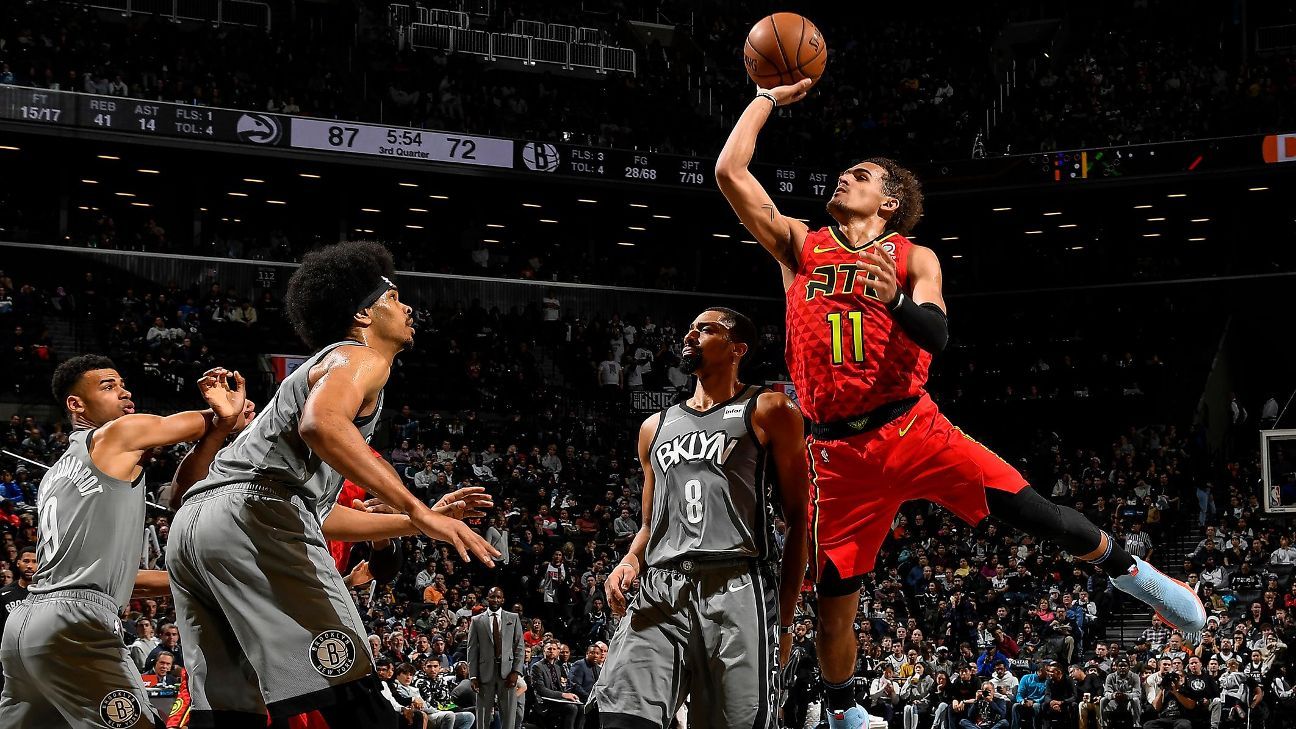 Hawks' Trae Young No. 8 in NBA jersey sales