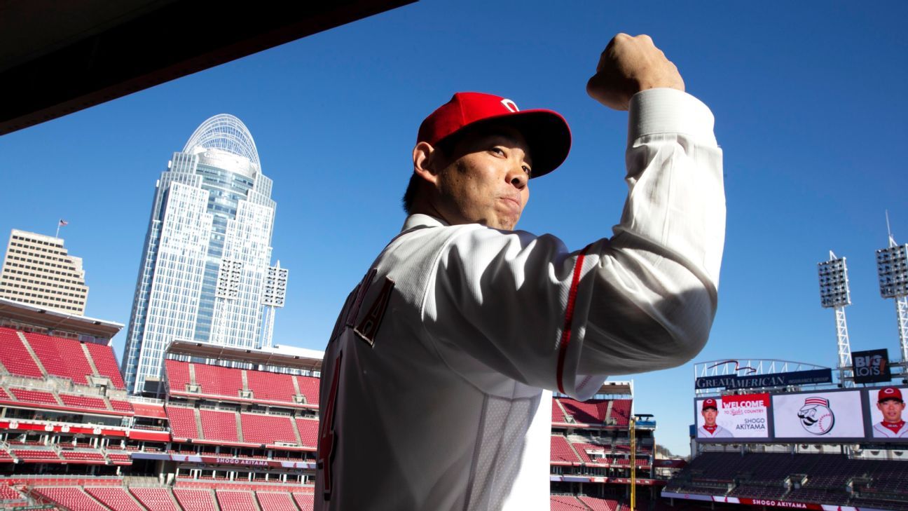 Reds news: Former outfielder Shogo Akiyama headed back to Japan