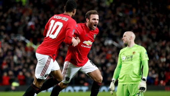Manchester United Vs Wolverhampton Wanderers Football Match Report January 15 2020 Espn
