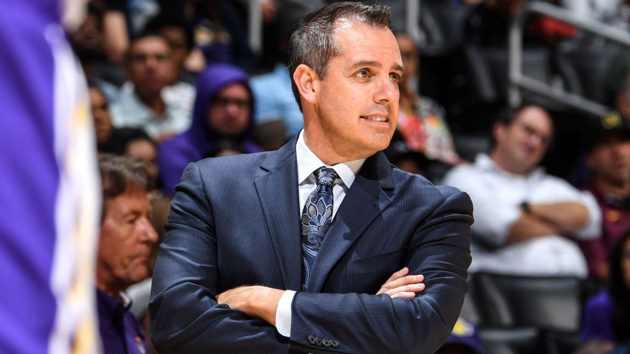 Los Angeles Lakers sign head coach Frank Vogel to contract extension ESPN