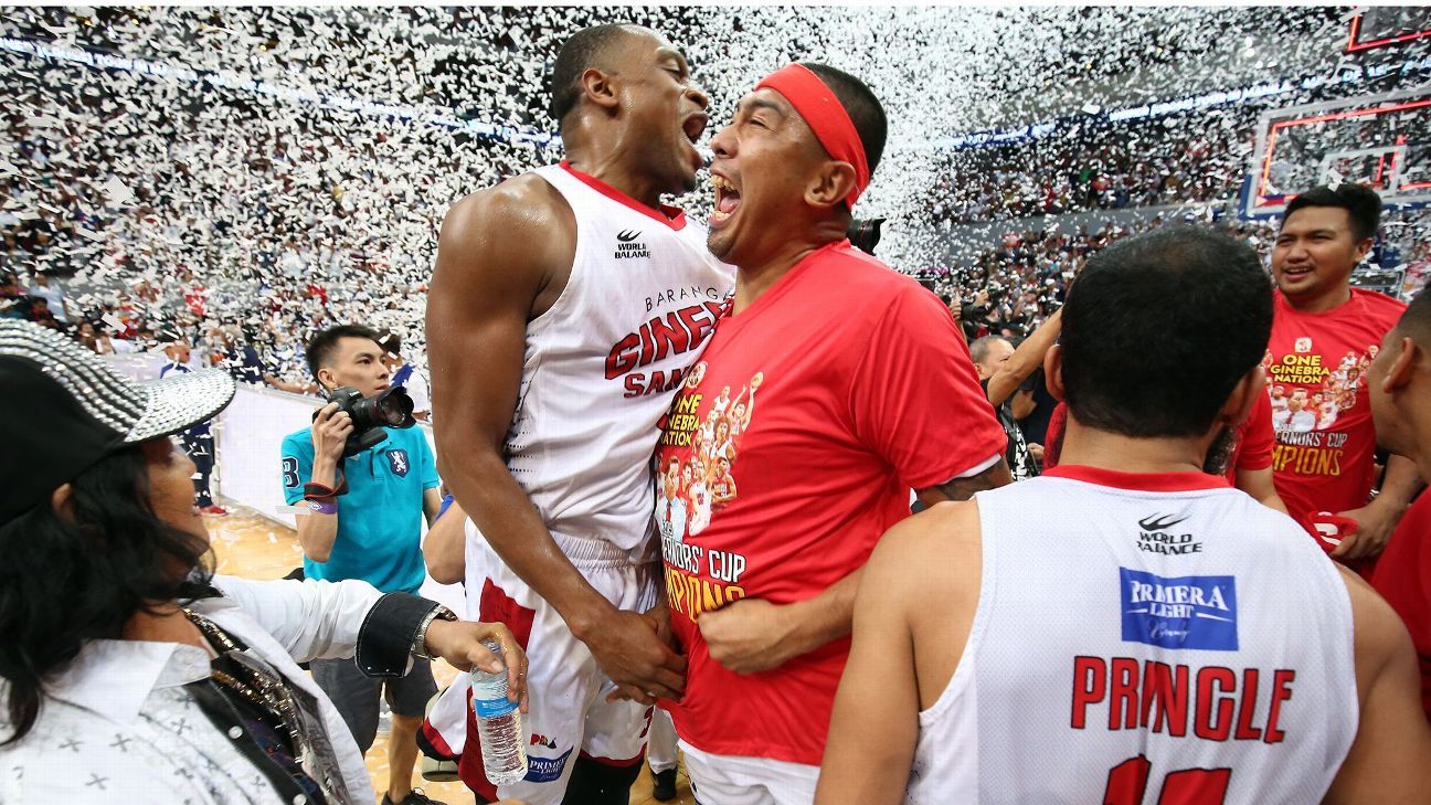 A look back at Ginebra's 40 years in the PBA - ESPN