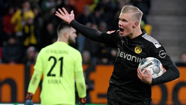 Fc Augsburg Vs Borussia Dortmund Football Match Report