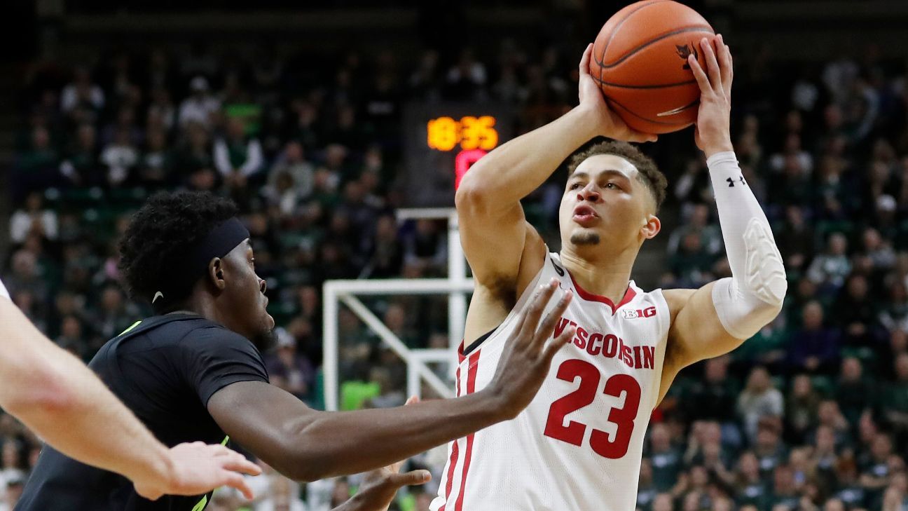 Kobe King, Wisconsin's secondleading scorer, says he's transferring ESPN