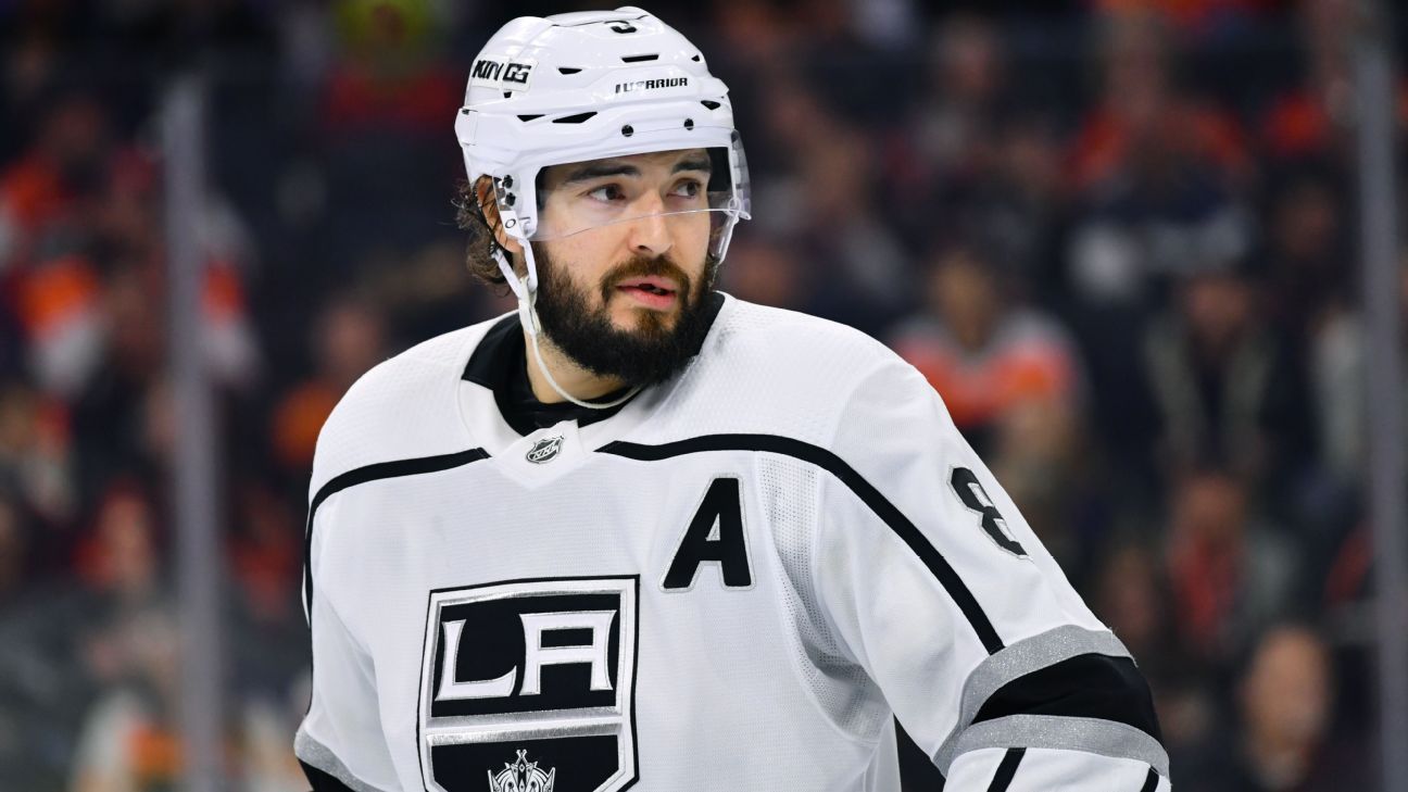 Drew Doughty stays with LA Kings on 8-year deal through 2027