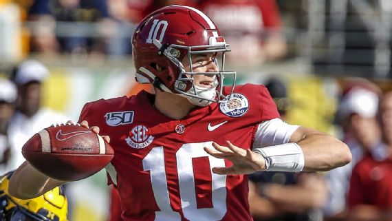Preseason Sp College Football Rankings Alabama Back At No 1
