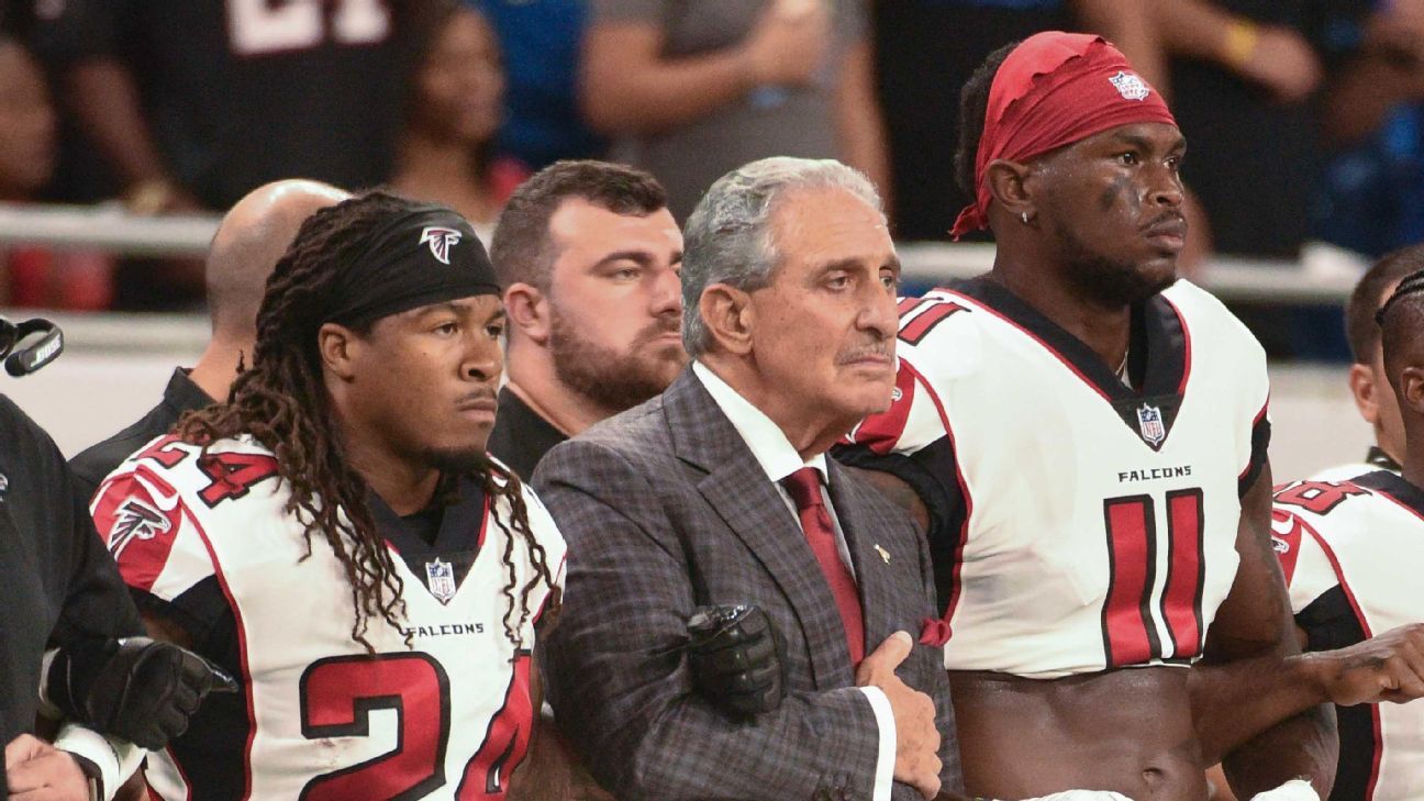 No matter how Falcons' roster takes shape, playoffs are owner's