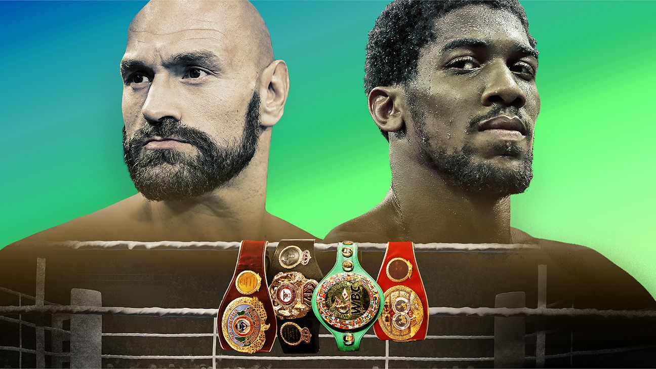 Tyson Fury and Anthony Joshua sign two-fight deal to unify heavyweight titles