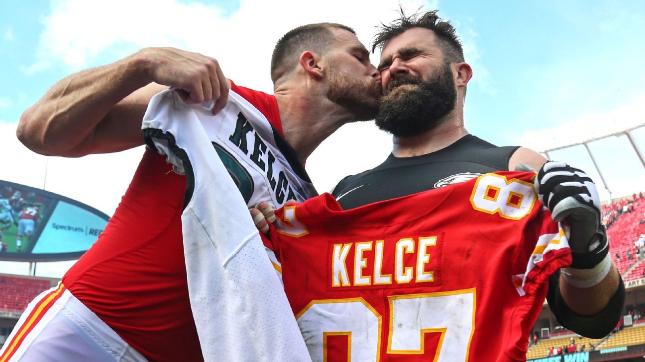 Sibling fights to Super Bowls: Kelce boys have always been life of