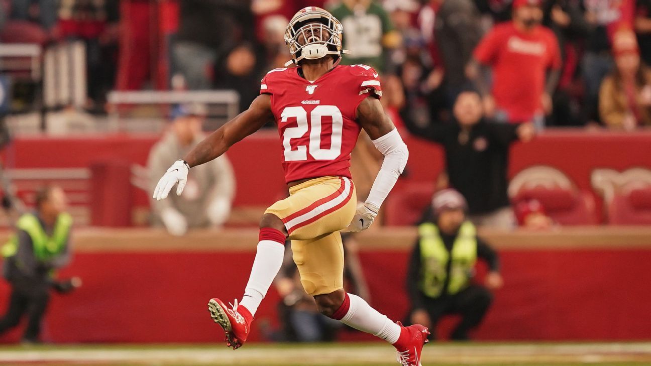 San Francisco 49ers cornerback Jimmie Ward during the game between