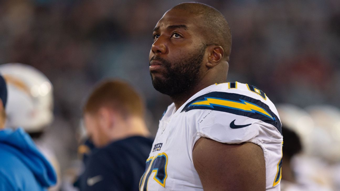 Reports: Chargers trade Russell Okung for Carolina Panthers' Trai Turner –  Orange County Register