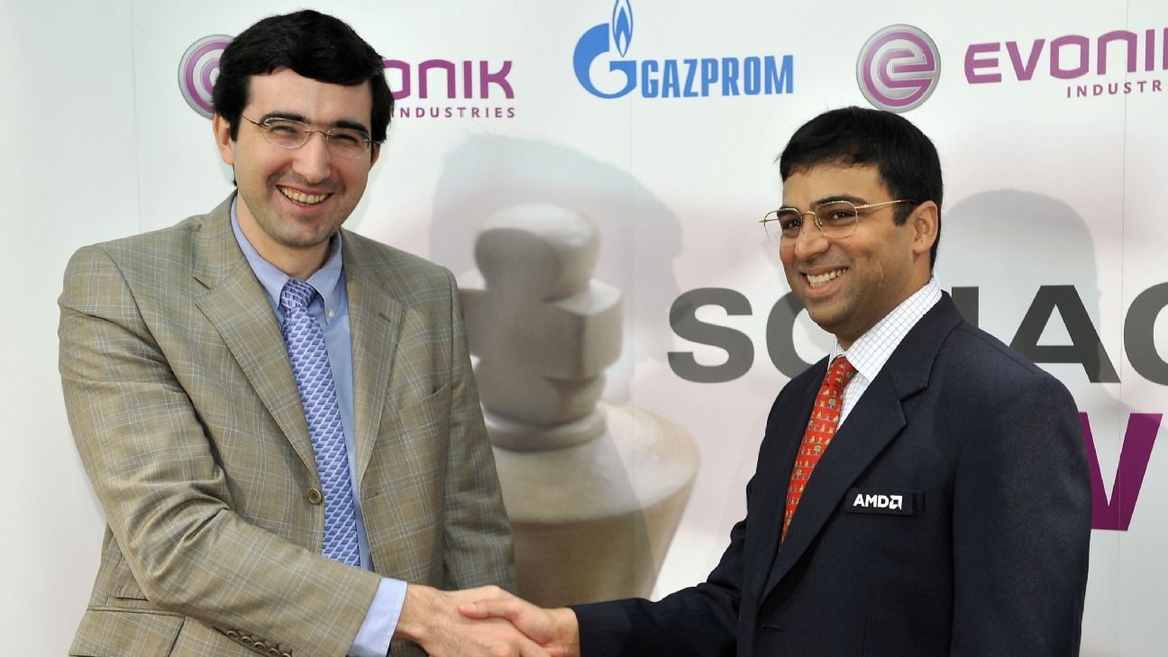 Anand and Kramnik set to resume rivalry - The Hindu