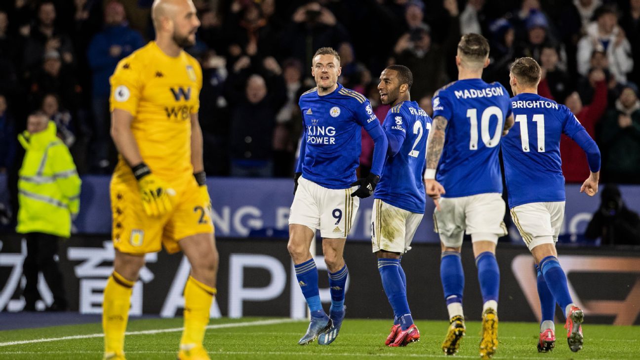 Leicester City Vs Aston Villa Football Match Report March 9 2020 Espn