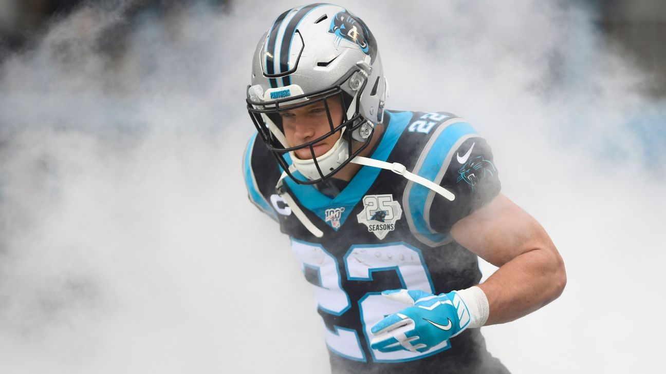 CHRISTIAN MCCAFFREY BUFFALO BILLS REBUILD