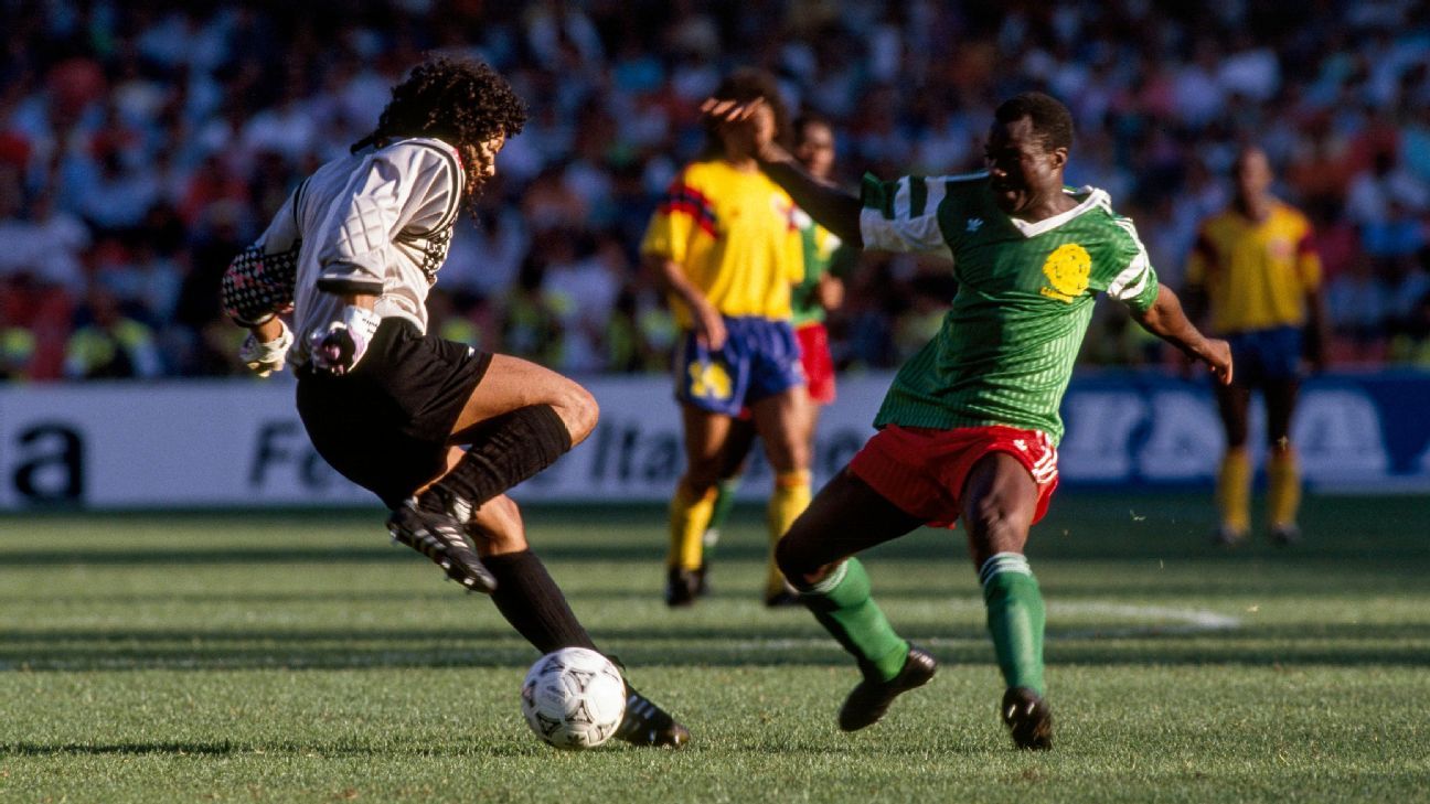 Colombia legend Rene Higuita using 1990 World Cup blunder to fight coronavirus - ESPN