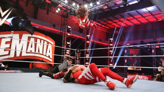 Download Wrestlemania 36 Mcintyre Stops Lesnar Gronk Wins 24 7 Title For Android Wallpaper Wrestlemania 36 Mcintyre Stops Lesnar Gronk Wins 24 7 Title For Free