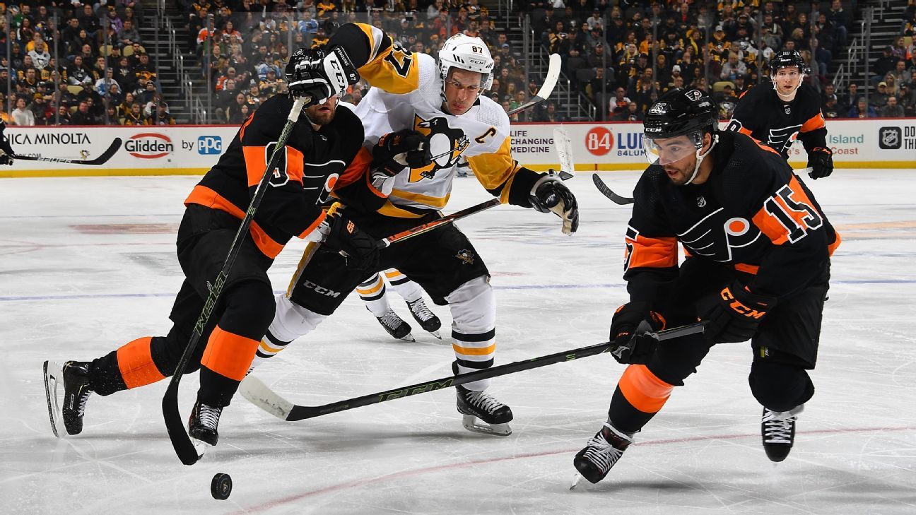 NHL viewers club - Penguins-Flyers needs overtime to decide a