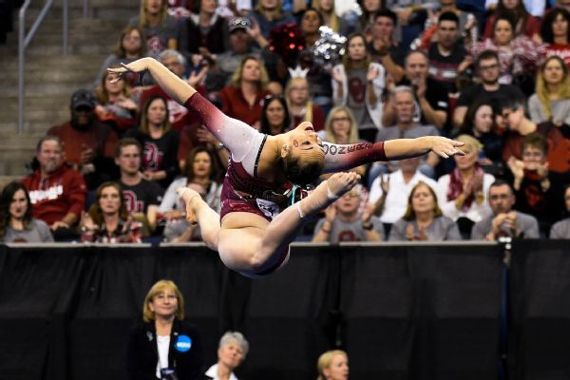 Oklahoma S Maggie Nichols Still The Jordan Of College Gymnastics