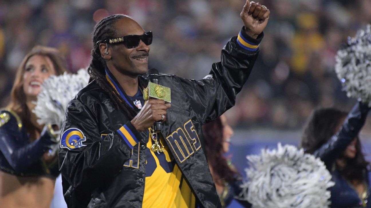 Super Bowl halftime show to feature Dr. Dre, Snoop Dogg, Eminem, Mary J. Blige, Kendrick Lamar