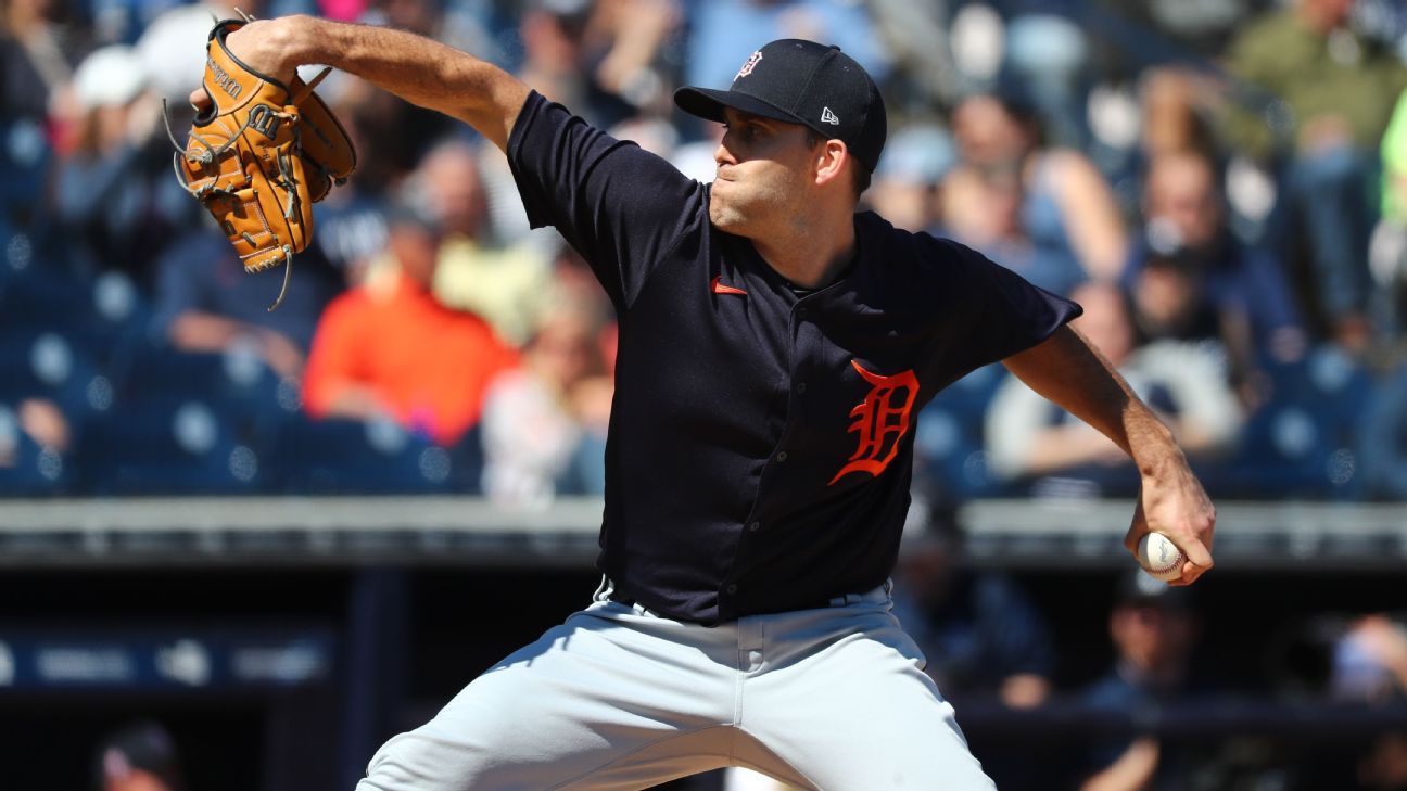San Francisco Giants sign LHP Matthew Boyd to 1year, 5.2 million