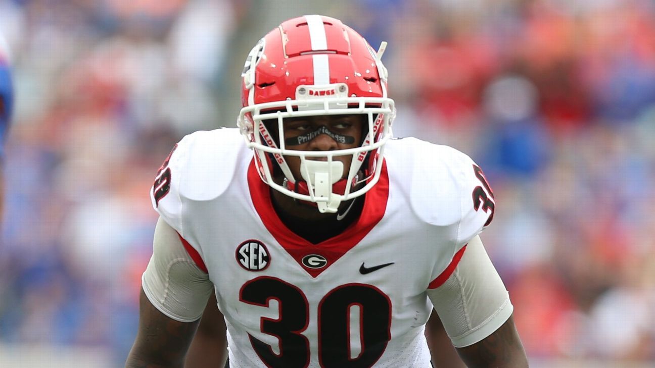 Mr. Irrelevant title goes to Georgia's Tae Crowder, Raiders News