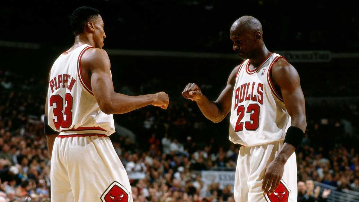 Jordan, Pippen y los mejores jugadores de los Chicago Bulls