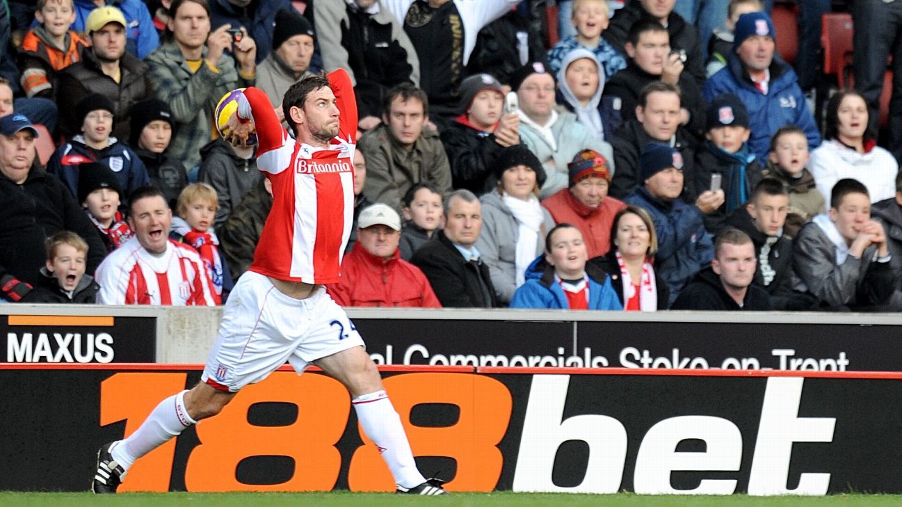 How Rory Delap's long throwins ruffled Arsene Wenger's parka and