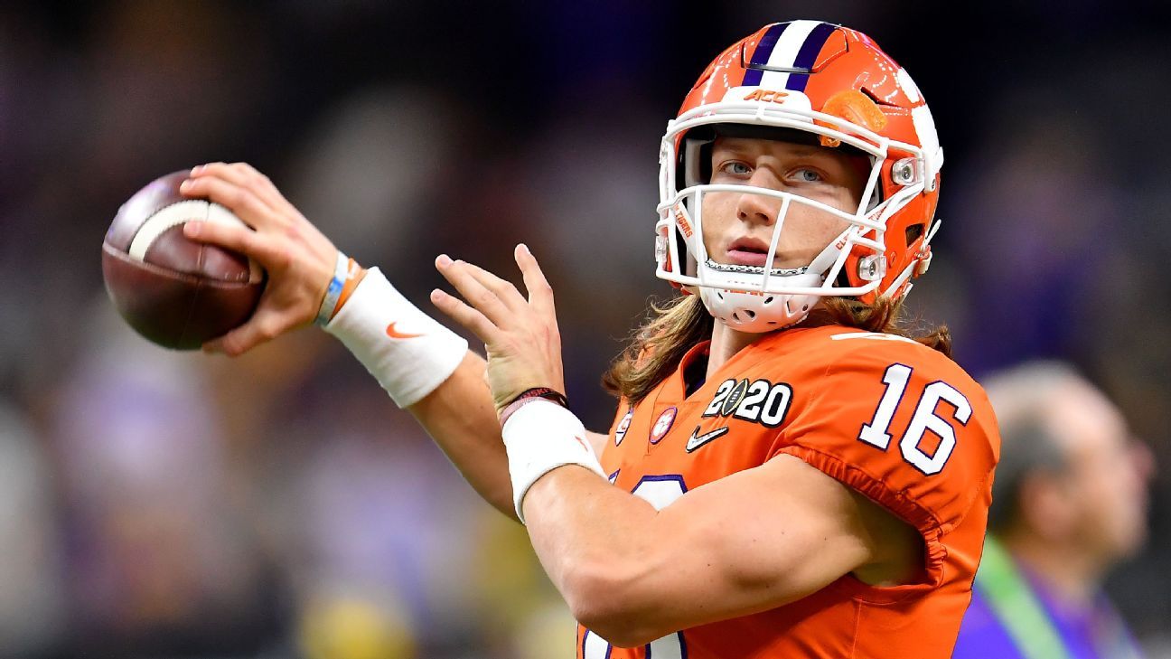 Se espera a Trevor Lawrence en el próximo Draft, pese a recientes  comentarios del QB