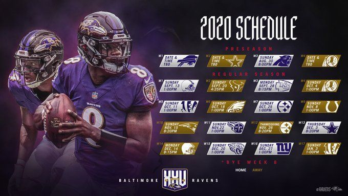 Baltimore Ravens on X: The 2021 Schedule❗️ Which game are you