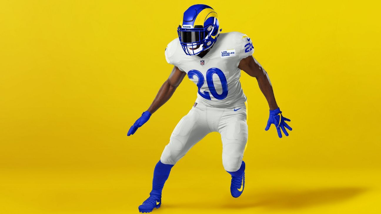 The Rams' Color Rush uniforms are actually good 