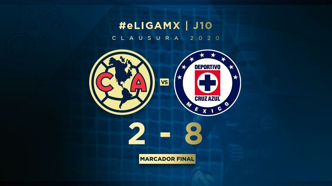 Cruz Azul da la mayor goleada en la historia del Clásico ante América