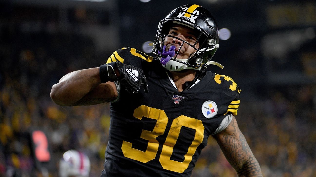 James Conner, Benny Snell, Anthony McFarland give Steelers options at RB