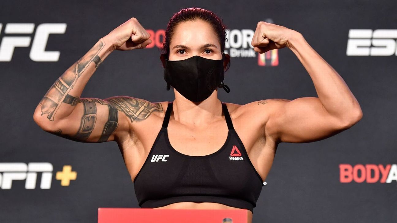 Liderados por Amanda, atletas batem o peso e confirmam card do UFC 250 ...